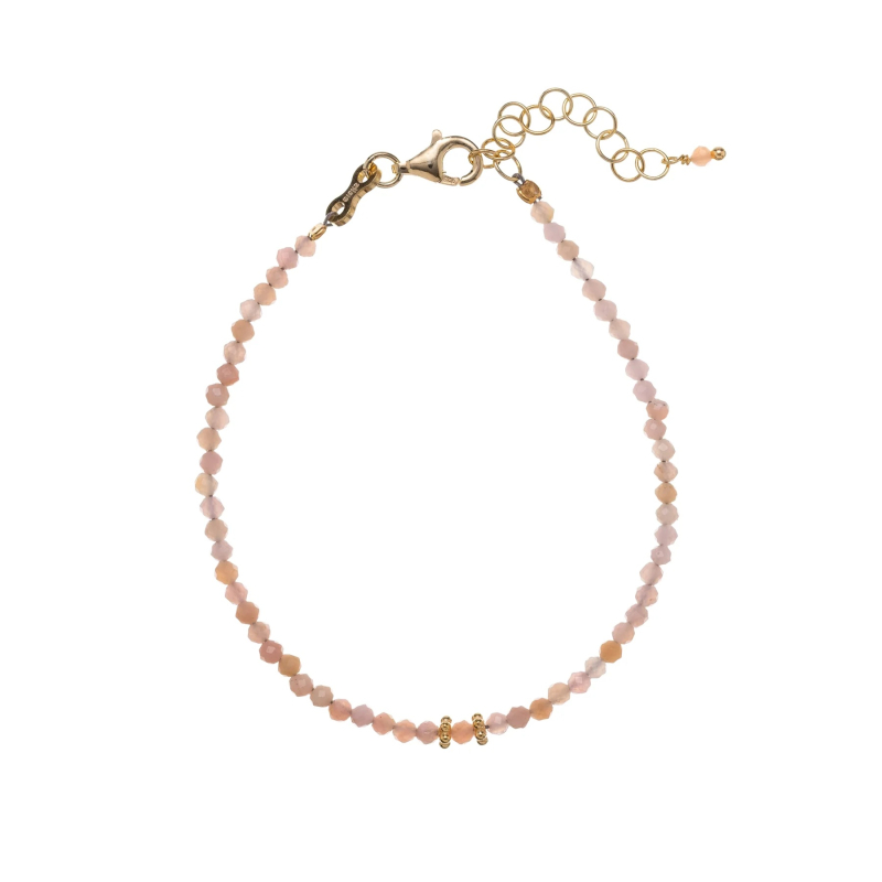 Pozlacený náramek s korálky růžového opálu AL1631-Oro-OpaleRosa Alisia Pozlacený náramek s korálky růžového opálu AL1631-Oro-OpaleRosa Alisia