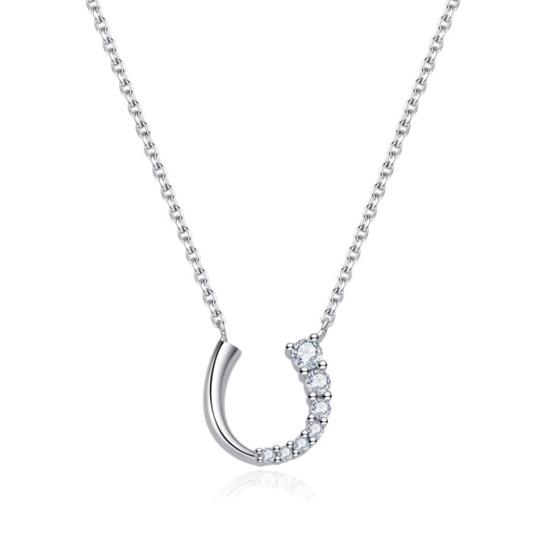 Stříbrný dámský náhrdelník Podkova N0000012 Moiss