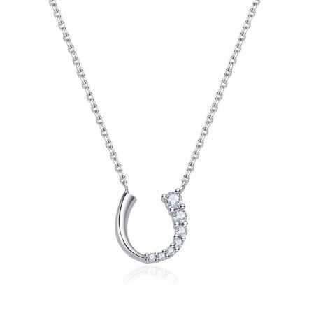 Stříbrný dámský náhrdelník Podkova N0000012 Moiss