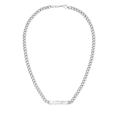 Výrazný ocelový náhrdelník Script 2040474 Lacoste