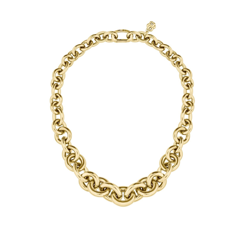 Masivní pozlacený řetízek Live Statement 1580734 Hugo Boss