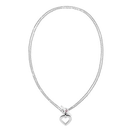 Luxusní dvojitý náhrdelník se srdcovým přívěskem Toggle Heart 2780967 Tommy Hilfiger