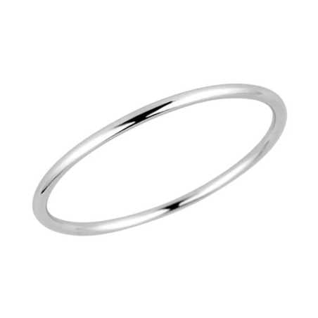 Něžný minimalistický prsten ze stříbra 65014 Evolution Group / Obvod: 56 mm - 56 mm