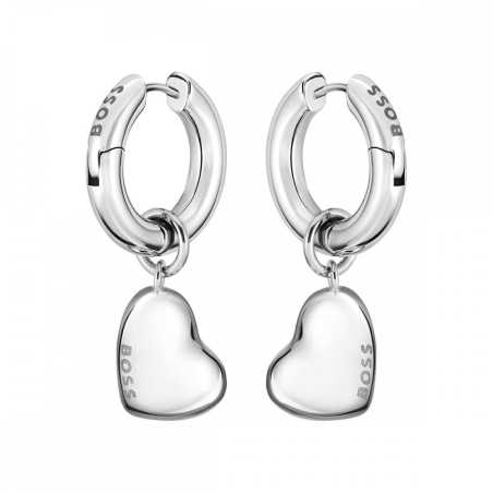 Elegantní náušnice z oceli 2v1 Honey Love 1580640 Hugo Boss