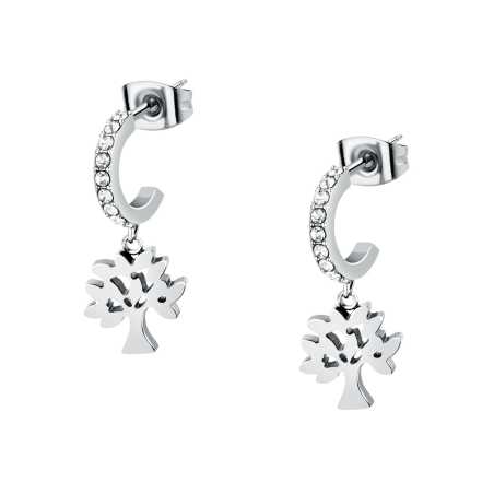 Nadčasové ocelové náušnice Strom života LPS01AYQ120 La Petite Story