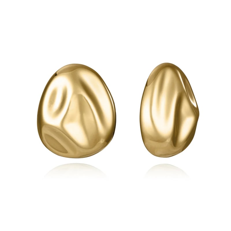 Výrazné pozlacené náušnice Air 15160E01012 Viceroy