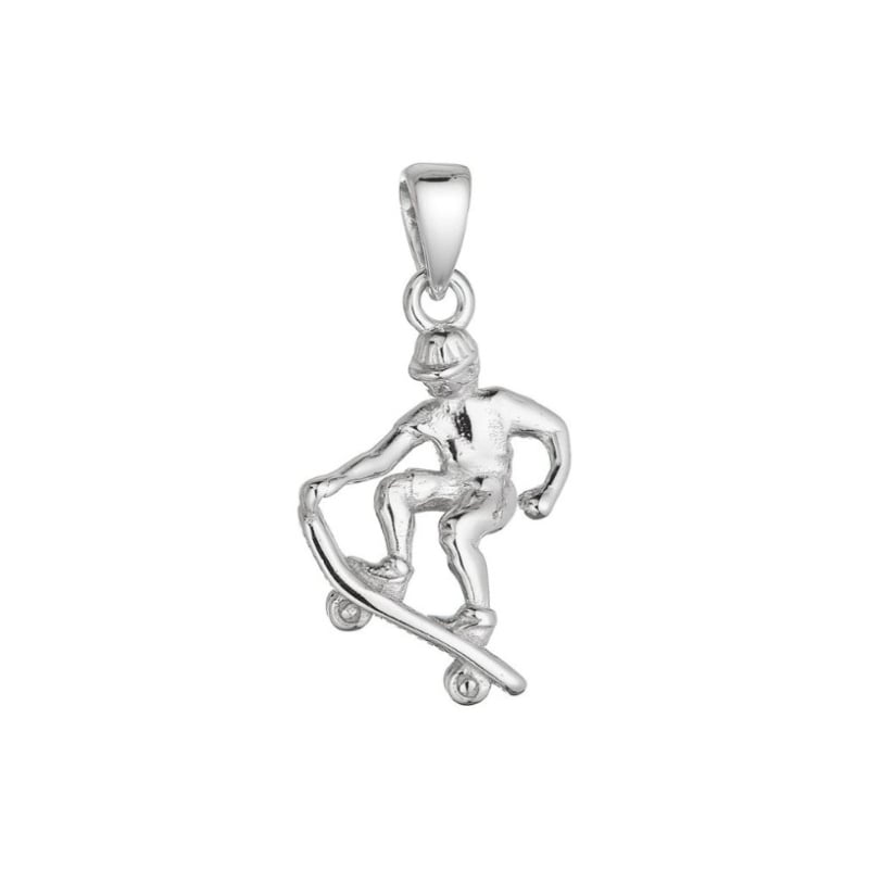 Stříbrný přívěsek Skateboardista 64070 Evolution Group Stříbrný přívěsek Skateboardista 64070 Evolution Group