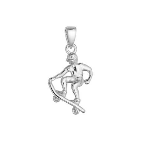 Stříbrný přívěsek Skateboardista 64070 Evolution Group