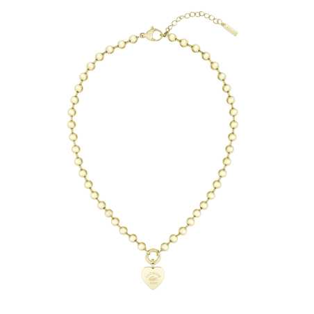 Fashion pozlacený náhrdelník Love My Croc 2040508 Lacoste