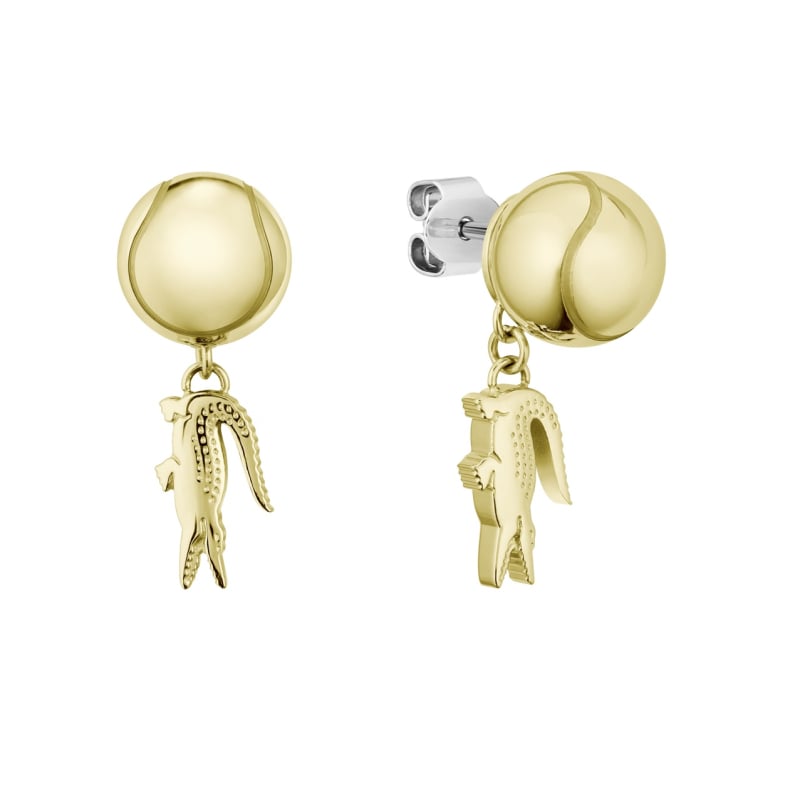 Originální visací náušnice s krokodýlem Matchpoint 2040541 Lacoste Originální visací náušnice s krokodýlem Matchpoint 2040541 Lacoste