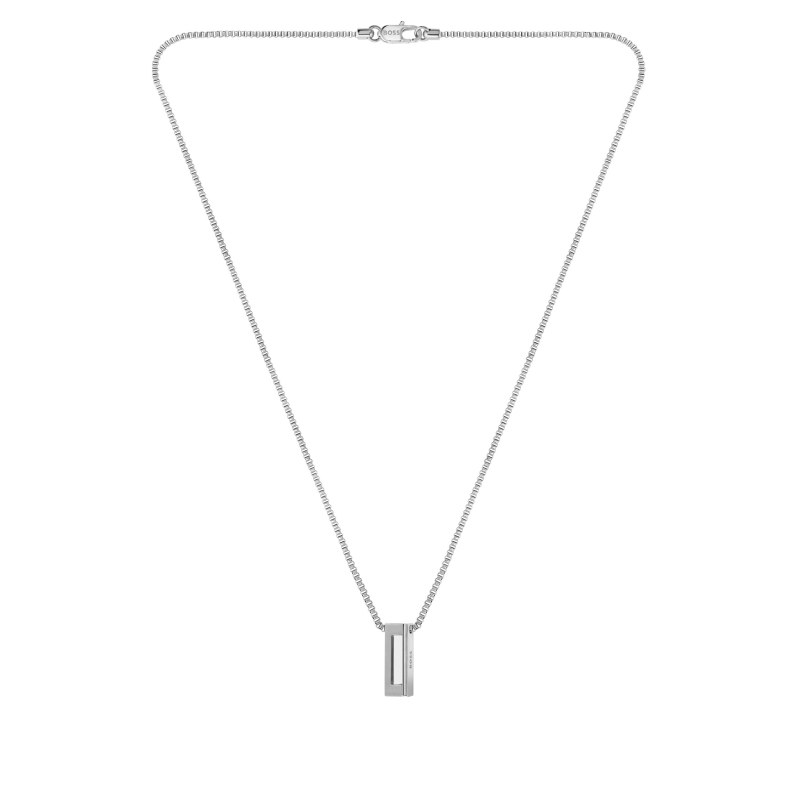 Pánský náhrdelník z oceli Candor 1580749 Hugo Boss Pánský náhrdelník z oceli Candor 1580749 Hugo Boss