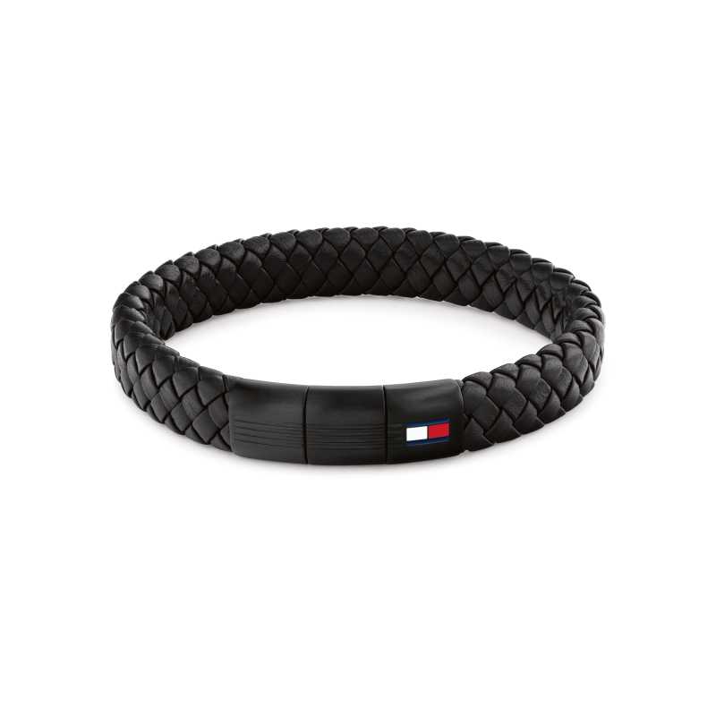 Pletený kožený náramek s ocelovým zapínáním 2790662 Tommy Hilfiger Pletený kožený náramek s ocelovým zapínáním 2790662 Tommy Hilfiger