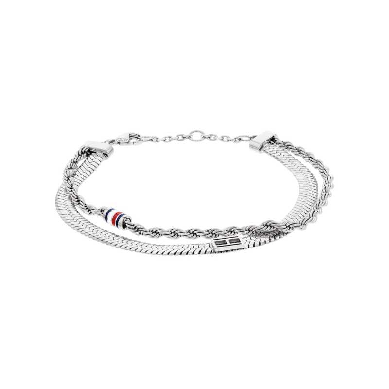 Dvojitý ocelový náramek Layered 2780981 Tommy Hilfiger Dvojitý ocelový náramek Layered 2780981 Tommy Hilfiger