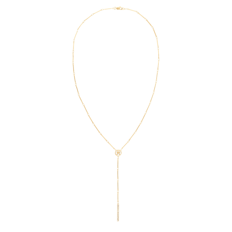 Moderní pozlacený náhrdelník Bar Chain 2780998 Tommy Hilfiger Moderní pozlacený náhrdelník Bar Chain 2780998 Tommy Hilfiger