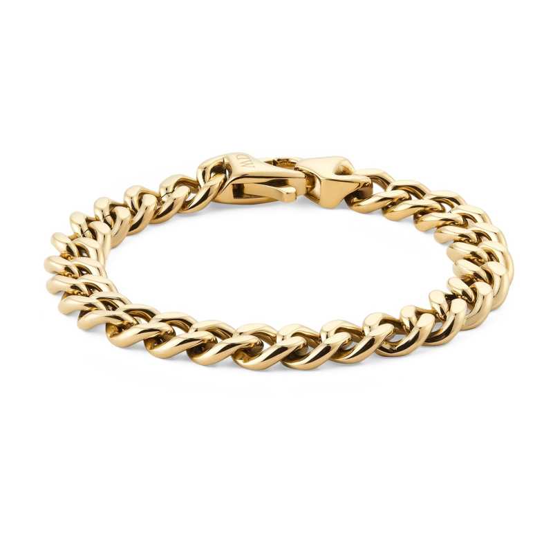 Pánský pozlacený náramek Ellipse Cuban Chain DW0040166 Daniel Wellington / Délka: 17,5 cm Pánský pozlacený náramek Ellipse Cuban Chain DW0040166 Daniel Wellington / Délka: 17,5 cm