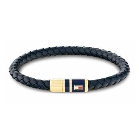 Stylový náramek z tmavě modré kůže 2790640S Tommy Hilfiger