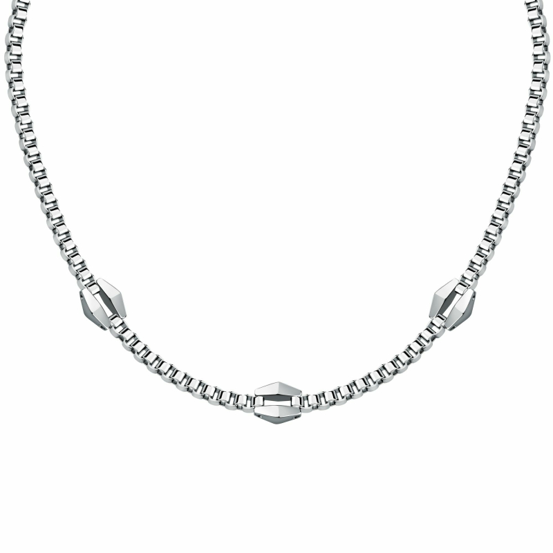 Pánský ocelový náhrdelník Motown SALS115 Morellato Pánský ocelový náhrdelník Motown SALS115 Morellato