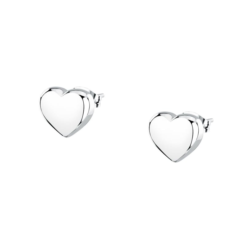 Ocelové náušnice Srdíčka Intrecci SAZC17 Morellato Ocelové náušnice Srdíčka Intrecci SAZC17 Morellato