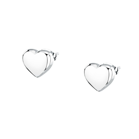 Ocelové náušnice Srdíčka Intrecci SAZC17 Morellato
