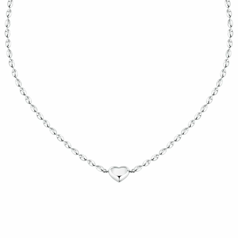 Romantický ocelový náhrdelník Intrecci SAZC07 Morellato Romantický ocelový náhrdelník Intrecci SAZC07 Morellato