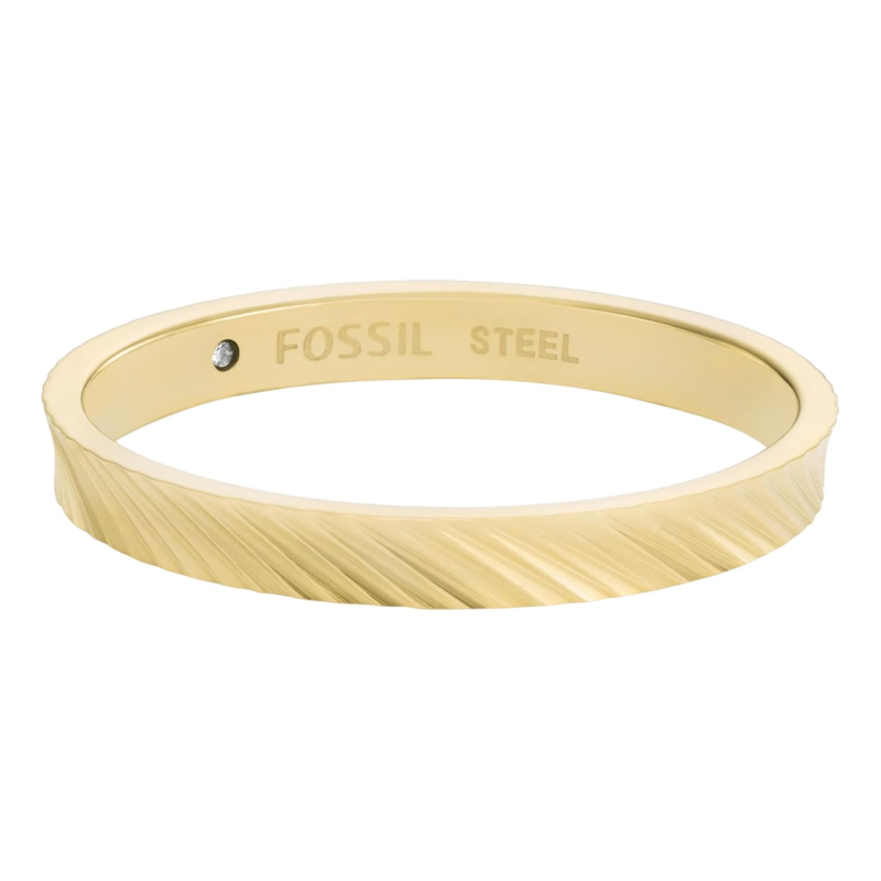 Moderní pozlacený prsten Harlow JF04756710 Fossil / Obvod: 57 mm - 57 mm Moderní pozlacený prsten Harlow JF04756710 Fossil / Obvod: 57 mm - 57 mm