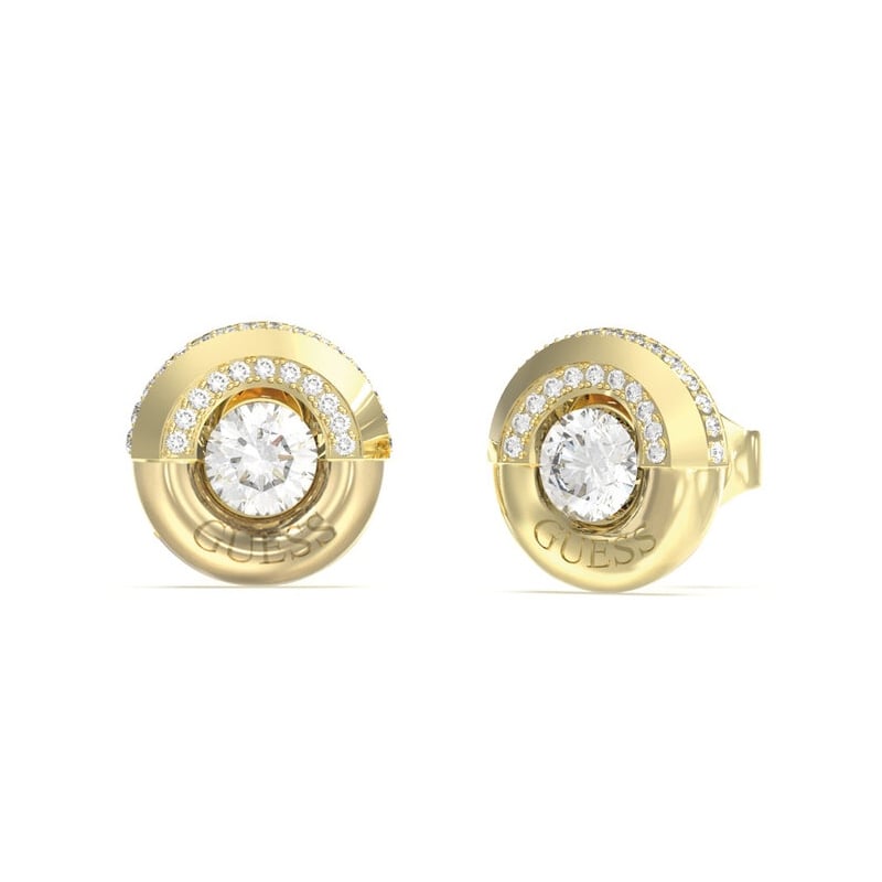 Elegantní náušnice se zirkonem a krystaly Majorelle JUBE05380JWYGT/U Guess Elegantní náušnice se zirkonem a krystaly Majorelle JUBE05380JWYGT/U Guess