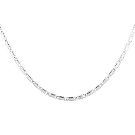 Bižuterní řetízek s plochými očky 52020 Evolution Group