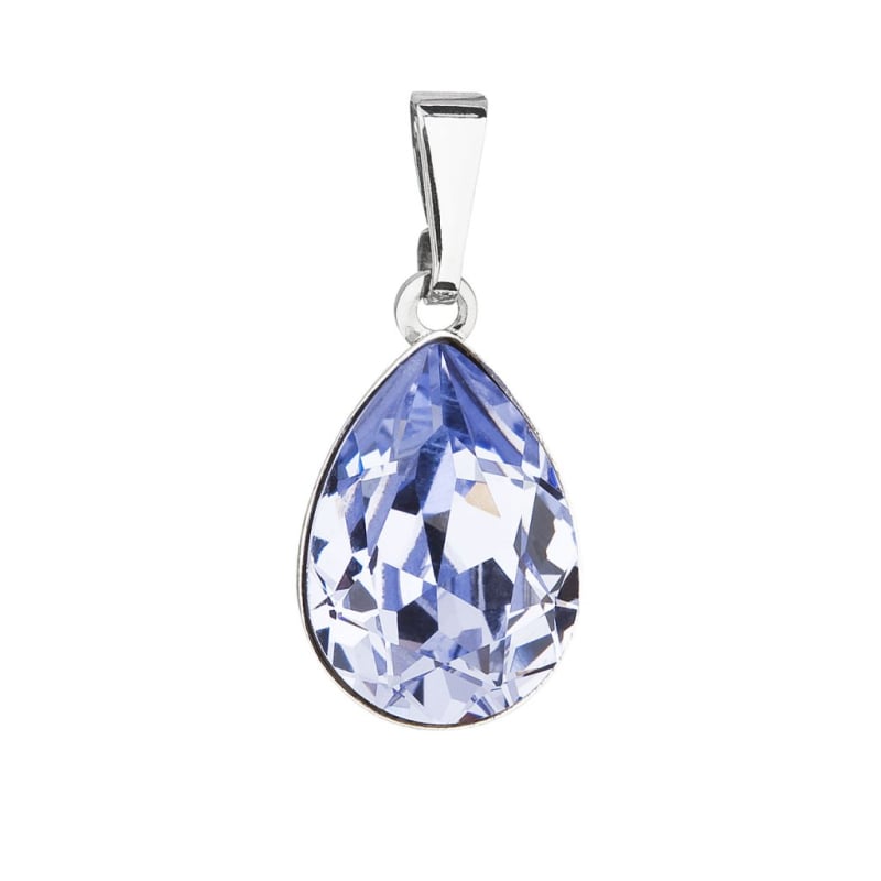 Půvabný přívěsek s krystalem Swarovski Kapka 54016.3 lavender Evolution Group Půvabný přívěsek s krystalem Swarovski Kapka 54016.3 lavender Evolution Group