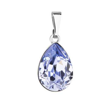 Půvabný přívěsek s krystalem Swarovski Kapka 54016.3 lavender Evolution Group