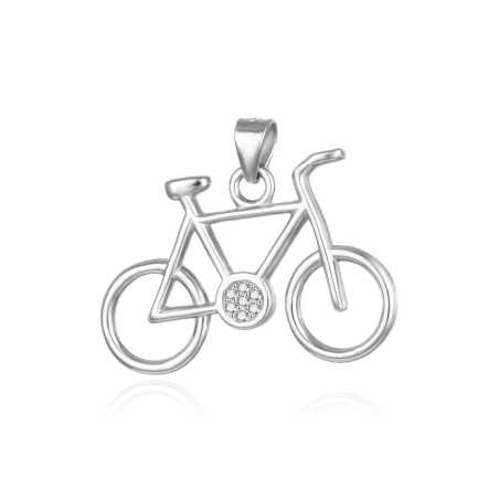 Přívěsek ze stříbra Jízdní kolo AGH734M Agato