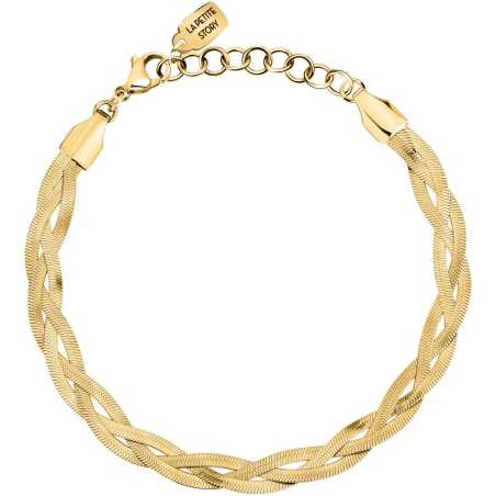 Trojitý pozlacený náramek Hádek Friendship LPS05ARR124 La Petite Story