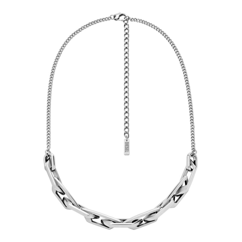 Nadčasový ocelový náhrdelník DX1578040 Diesel Nadčasový ocelový náhrdelník DX1578040 Diesel