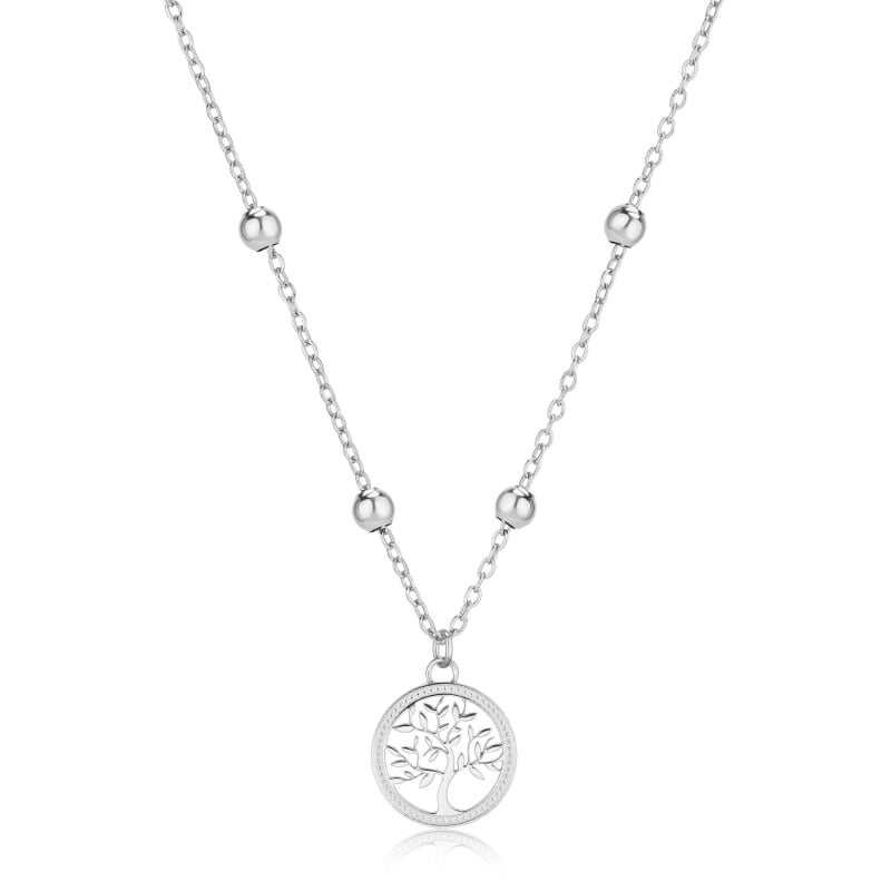 Slušivý ocelový náhrdelník Strom života Witch SWH10 S Agapo Slušivý ocelový náhrdelník Strom života Witch SWH10 S Agapo