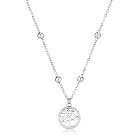 Slušivý ocelový náhrdelník Strom života Witch SWH10 S Agapo