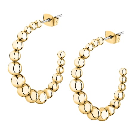 Originální kruhové pozlacené náušnice Earrings LPS01AYQ133 La Petite Story