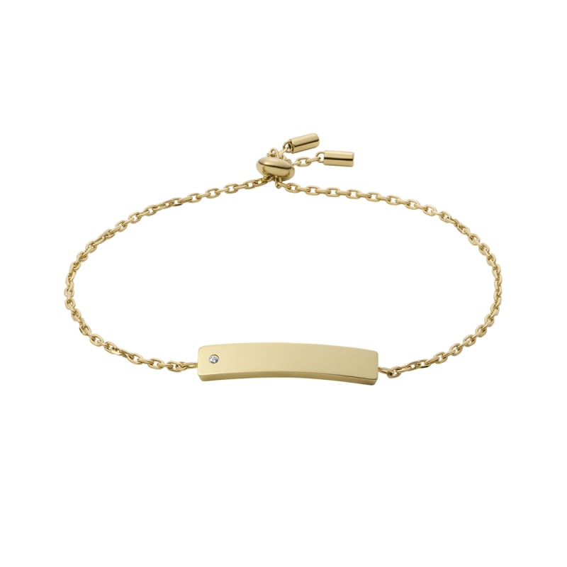 Stylový ocelový náramek s krystalem JOF00819710 Fossil