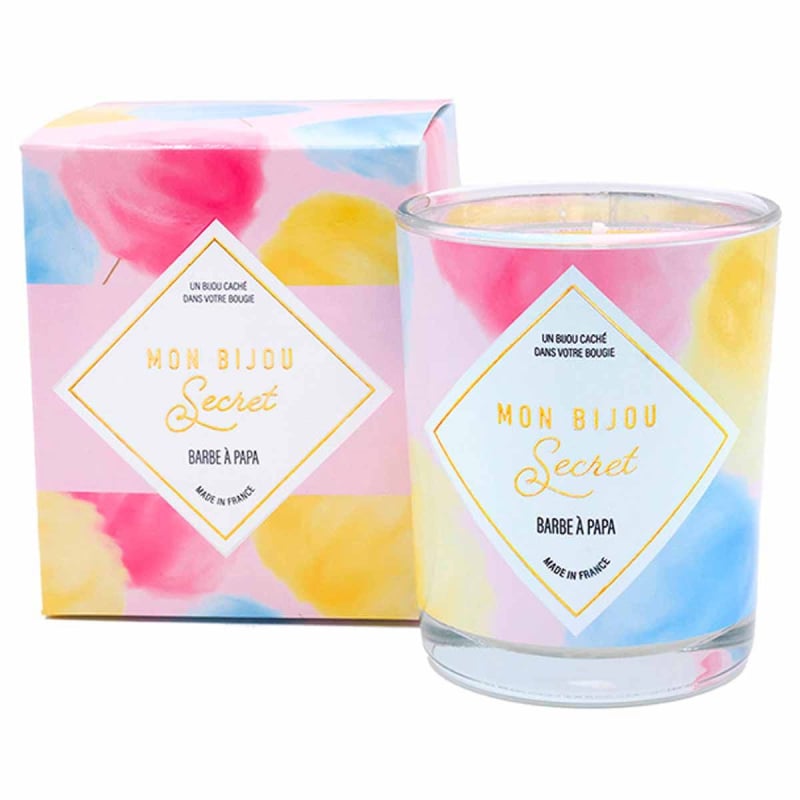 Vonná svíčka 40h se šperkem Cukrová vata CCOBP100j Troli Vonná svíčka 40h se šperkem Cukrová vata CCOBP100j Troli