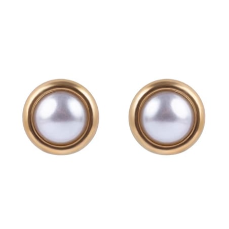 Pozlacené náušnice pecky Wenisse EWE250364G Emily Westwood