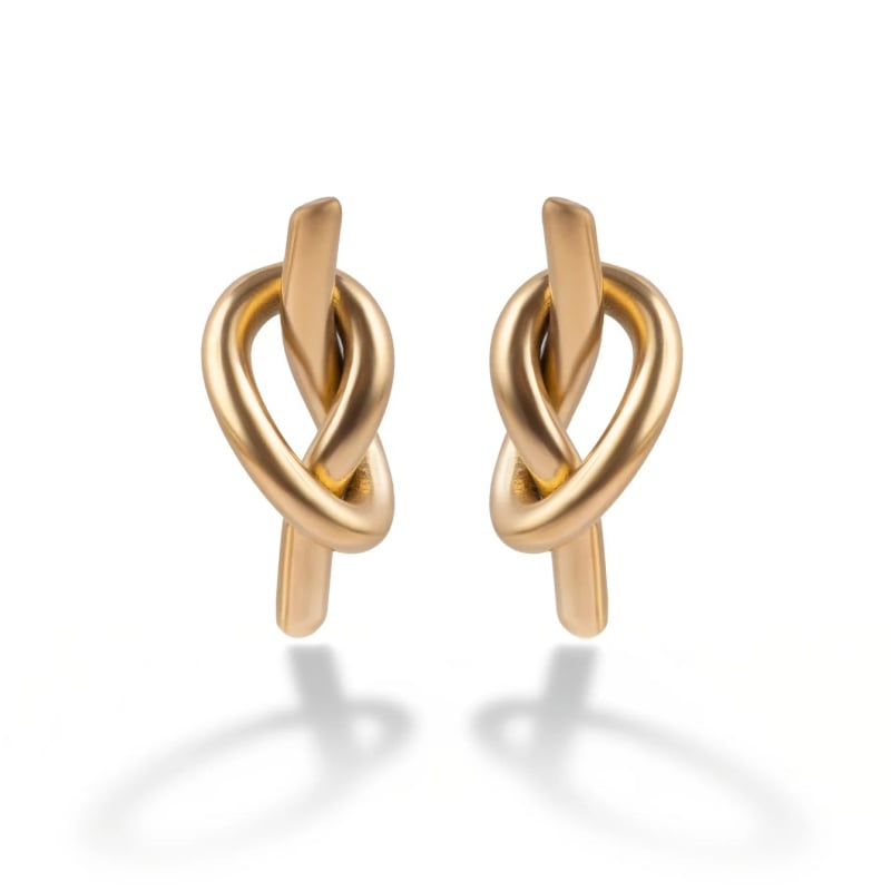 Pozlacené náušnice Uzel Ember MCE250382G Marc Malone