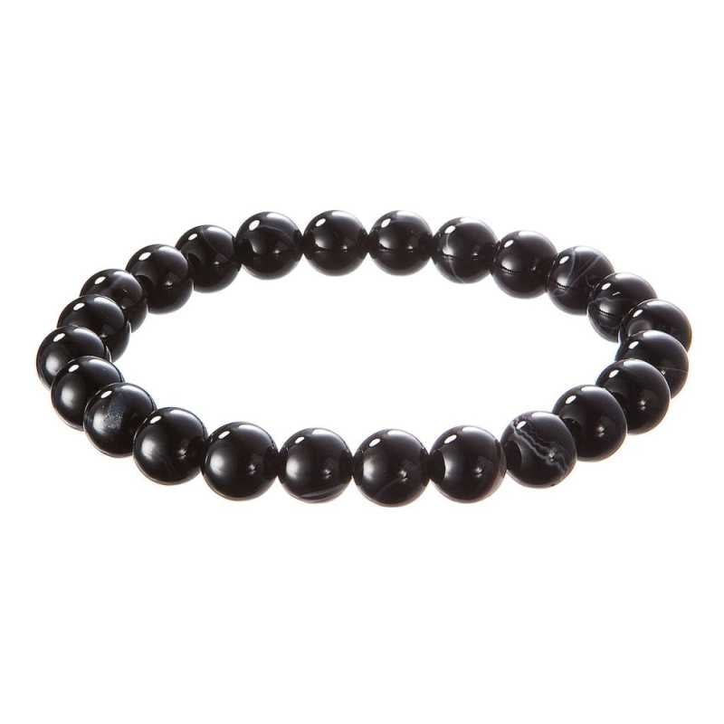 Minerální náramek z onyxu 43056.3 Evolution Group Minerální náramek z onyxu 43056.3 Evolution Group