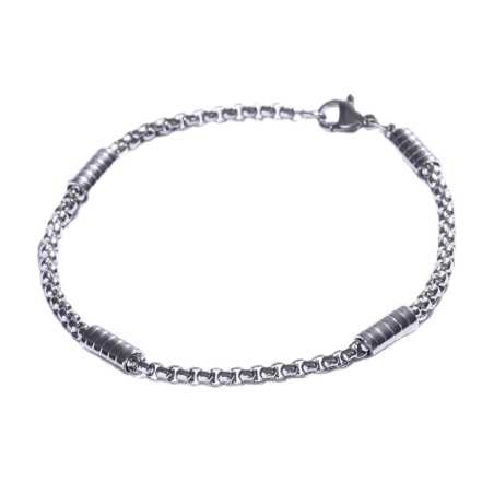 Nadčasový ocelový náramek pro muže MCGB5061S Marc Malone / Délka: 21 cm