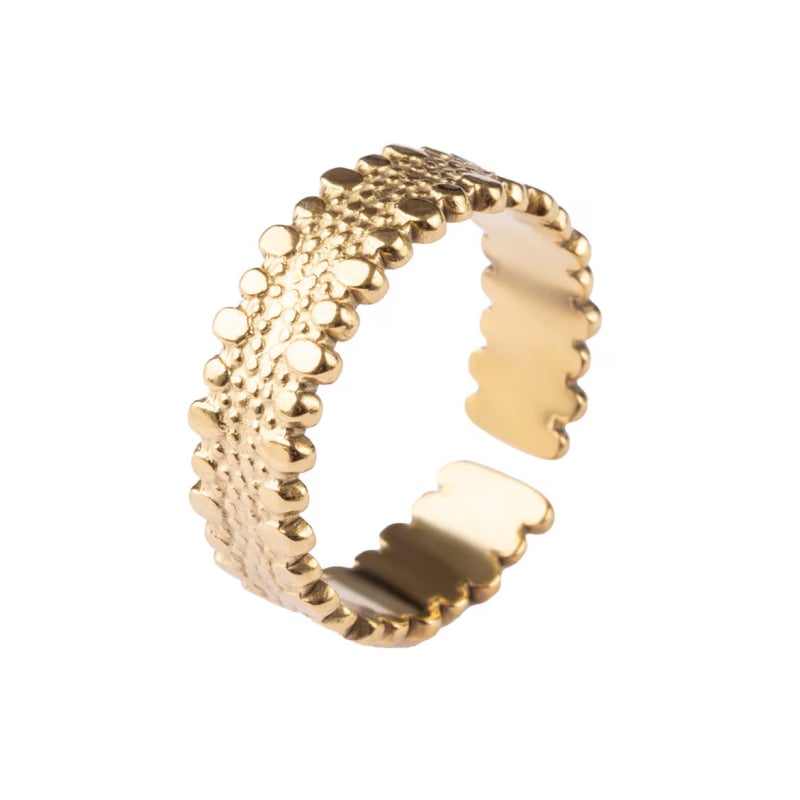 Pozlacený otevřený prsten Petralyn EWR250280G Emily Westwood