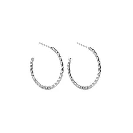 Slušivé ocelové kruhy Oravelle EWE250304S Emily Westwood