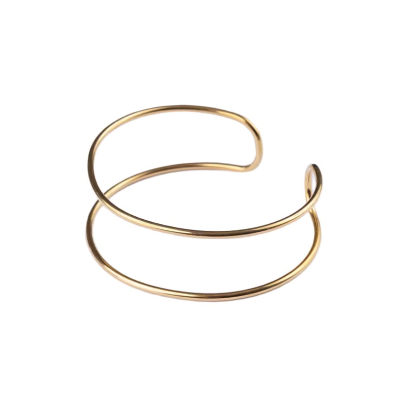 Pozlacený pevný náramek Arlina EWB250336G Emily Westwood