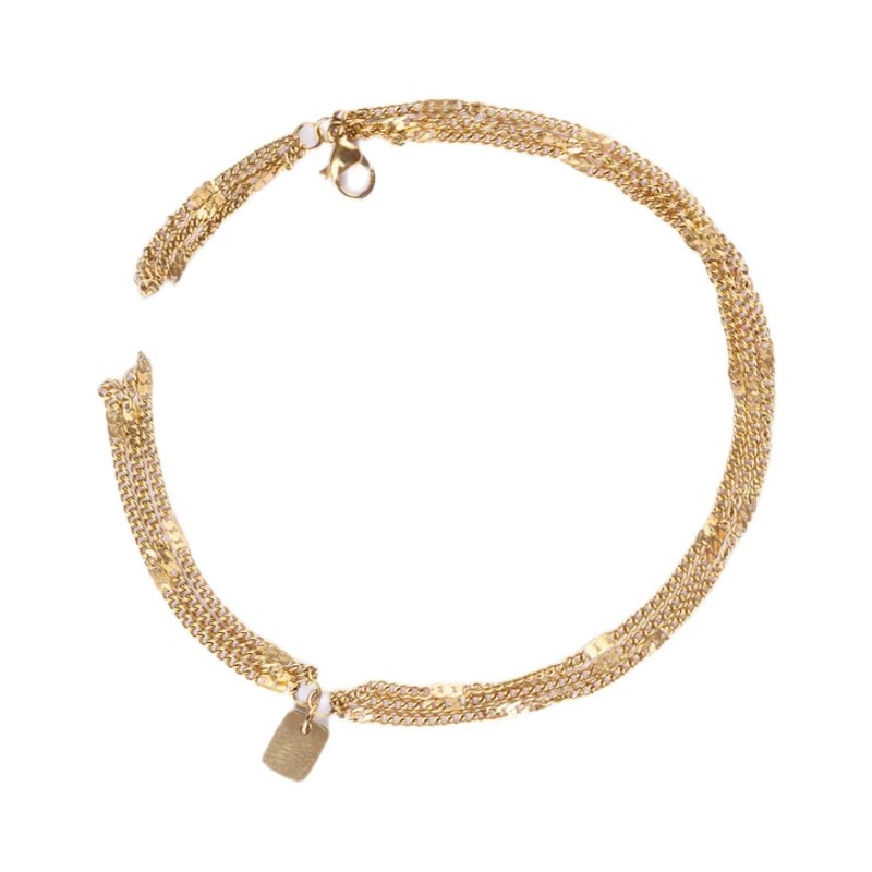 Trojitý pozlacený náramek Alunara EWB250191G Emily Westwood Trojitý pozlacený náramek Alunara EWB250191G Emily Westwood