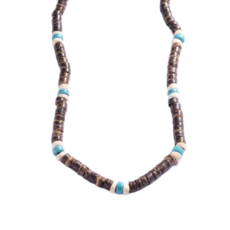 Pánský korálkový náhrdelník s tyrkysem MCGN5079 Marc Malone Pánský korálkový náhrdelník s tyrkysem MCGN5079 Marc Malone