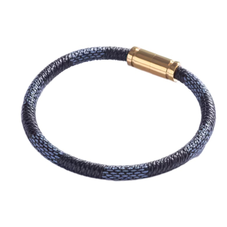 Stylový pánský náramek ze syntetické kůže MCGB5040 Marc Malone