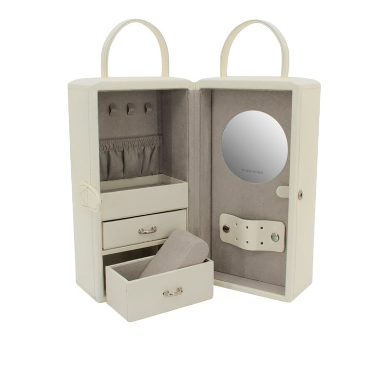 Luxusní bílá šperkovnice Milano 20141-9 Friedrich Lederwaren Luxusní bílá šperkovnice Milano 20141-9 Friedrich Lederwaren