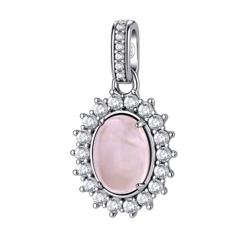 Okouzlující stříbrný přívěsek Fancy Vibrant Pink FVP121 Brosway