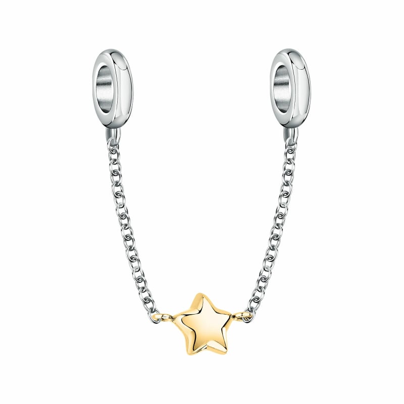 Ocelový bezpečnostní řetízek s hvězdičkou Drops SCZ1413 Morellato Ocelový bezpečnostní řetízek s hvězdičkou Drops SCZ1413 Morellato